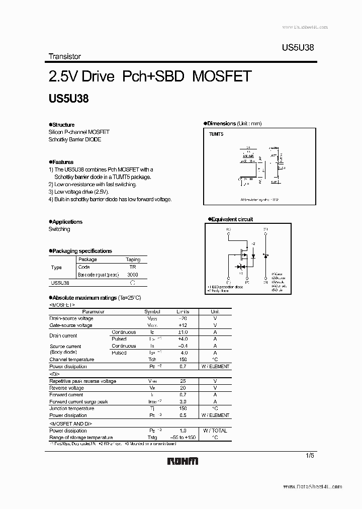 US5U38_4510806.PDF Datasheet