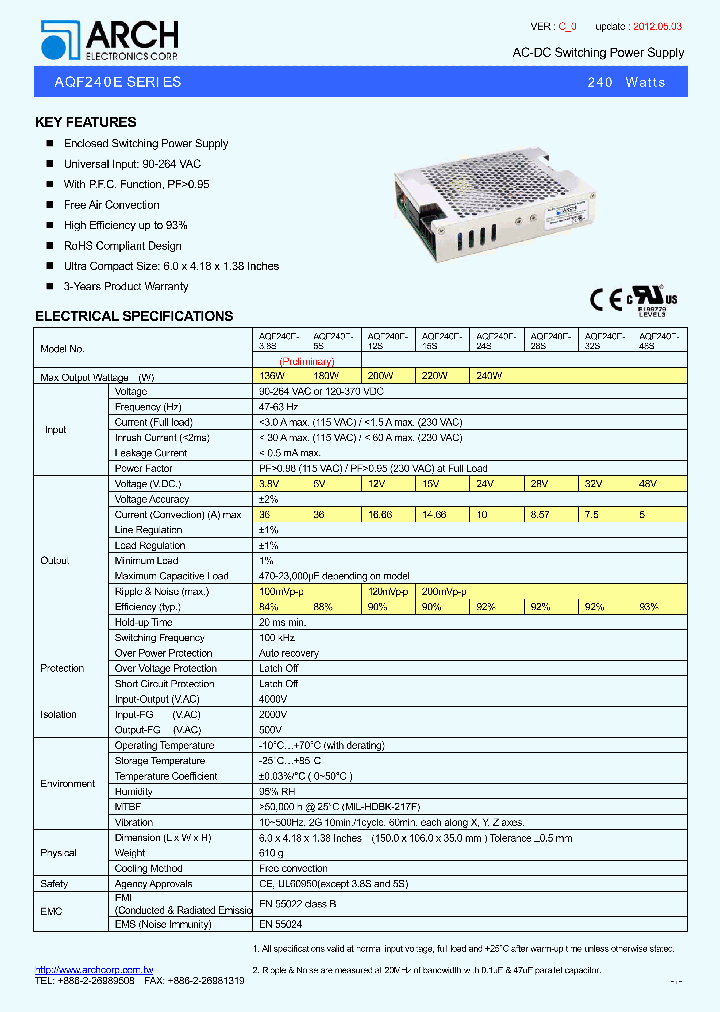 AQF240E-15S_4521688.PDF Datasheet