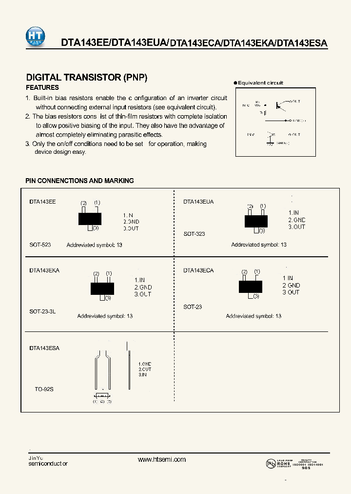 DTA143EUA_4522029.PDF Datasheet