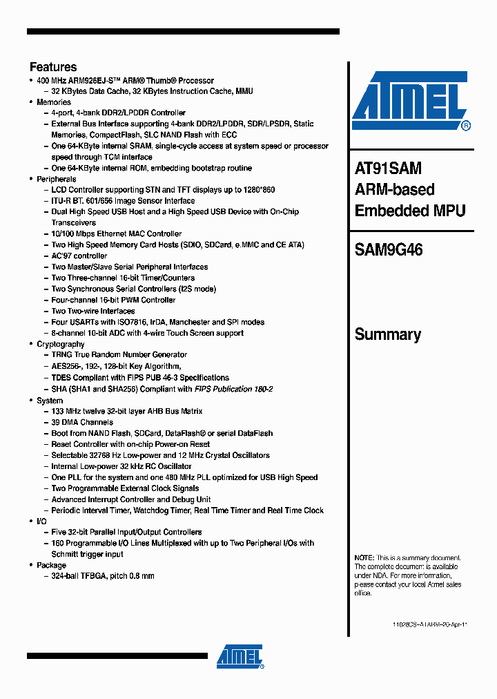 SAM9G46_4534907.PDF Datasheet