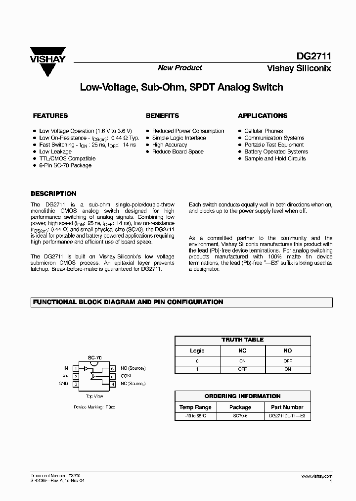 DG2711DL-T1-E3_4538869.PDF Datasheet