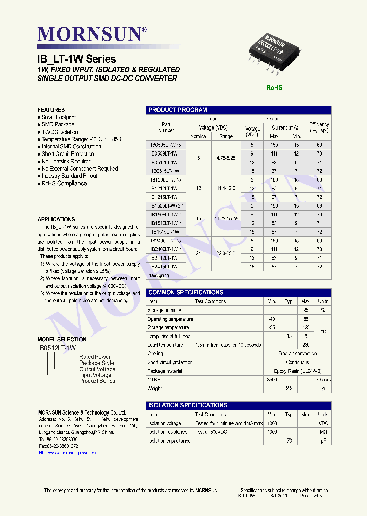 IB1215LT-1W_4539141.PDF Datasheet