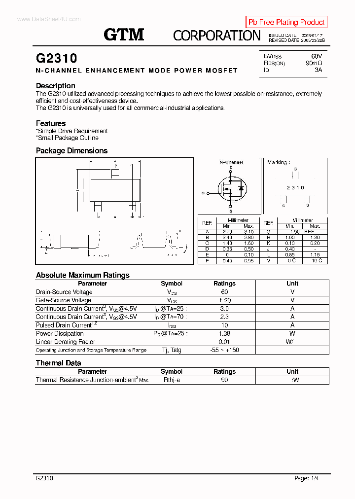 G2310_4540925.PDF Datasheet