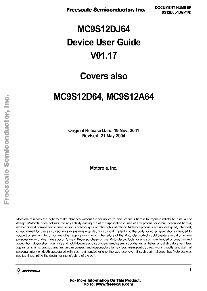 MC9S12D32_4544770.PDF Datasheet