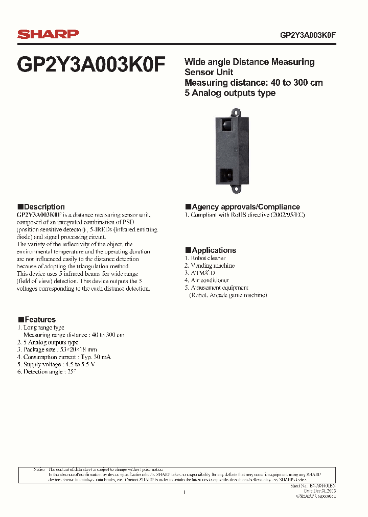 GP2Y3A003K0F06_4548647.PDF Datasheet