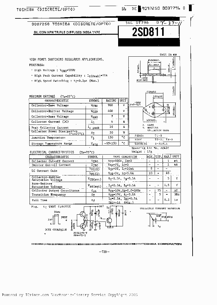 2SD811_4555360.PDF Datasheet