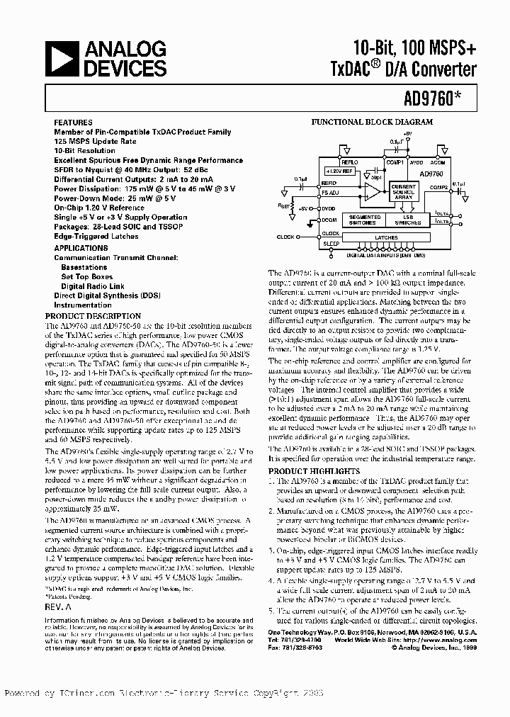 AD9760-50AR_4555685.PDF Datasheet