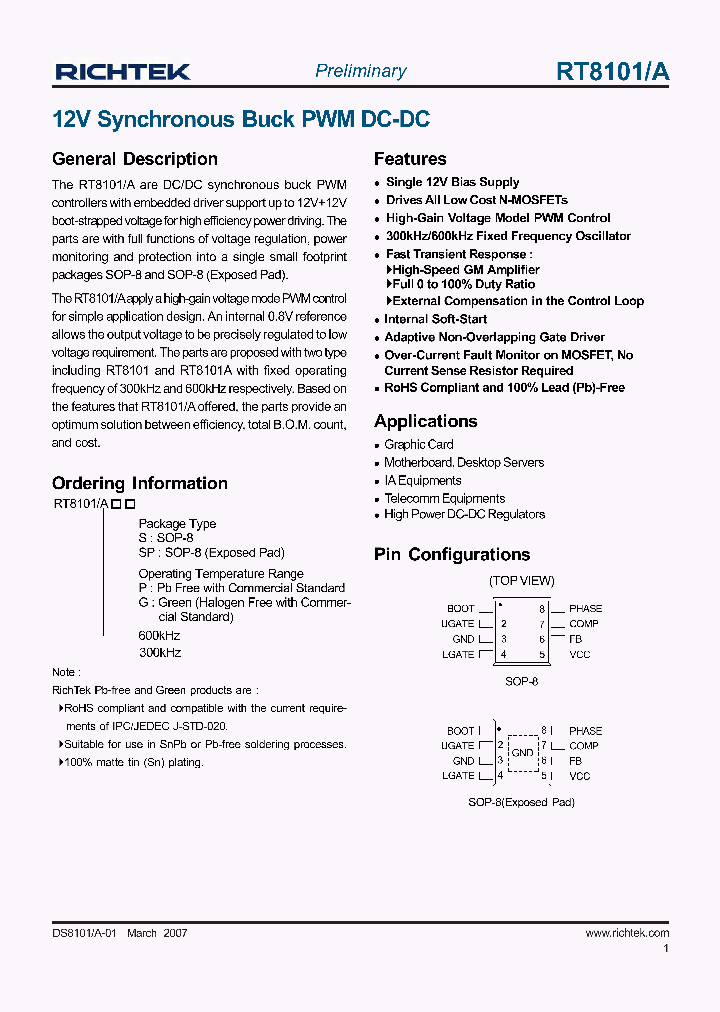 RT8101AGS_4559655.PDF Datasheet