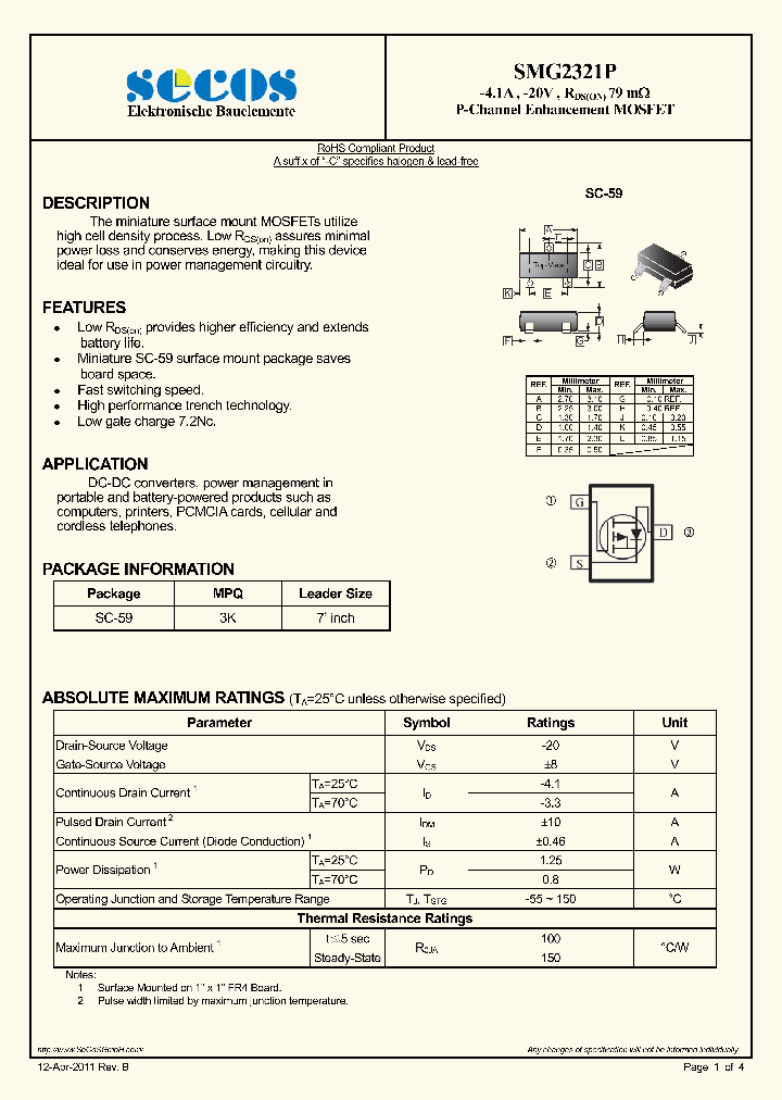 SMG2321P_4563241.PDF Datasheet