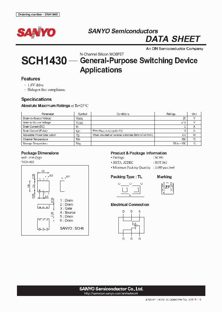 SCH1430_4566287.PDF Datasheet