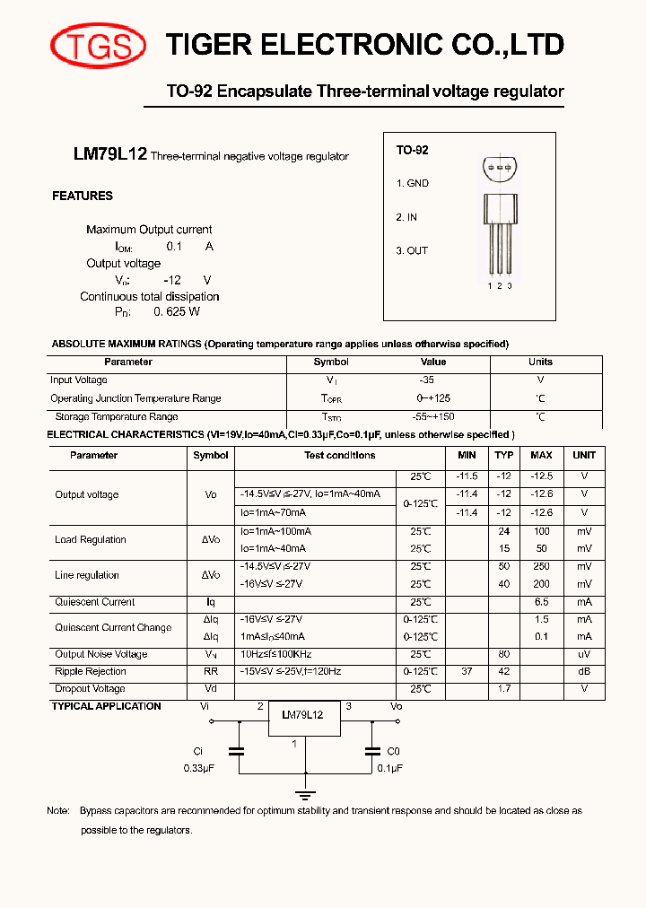 LM79L12_4573074.PDF Datasheet