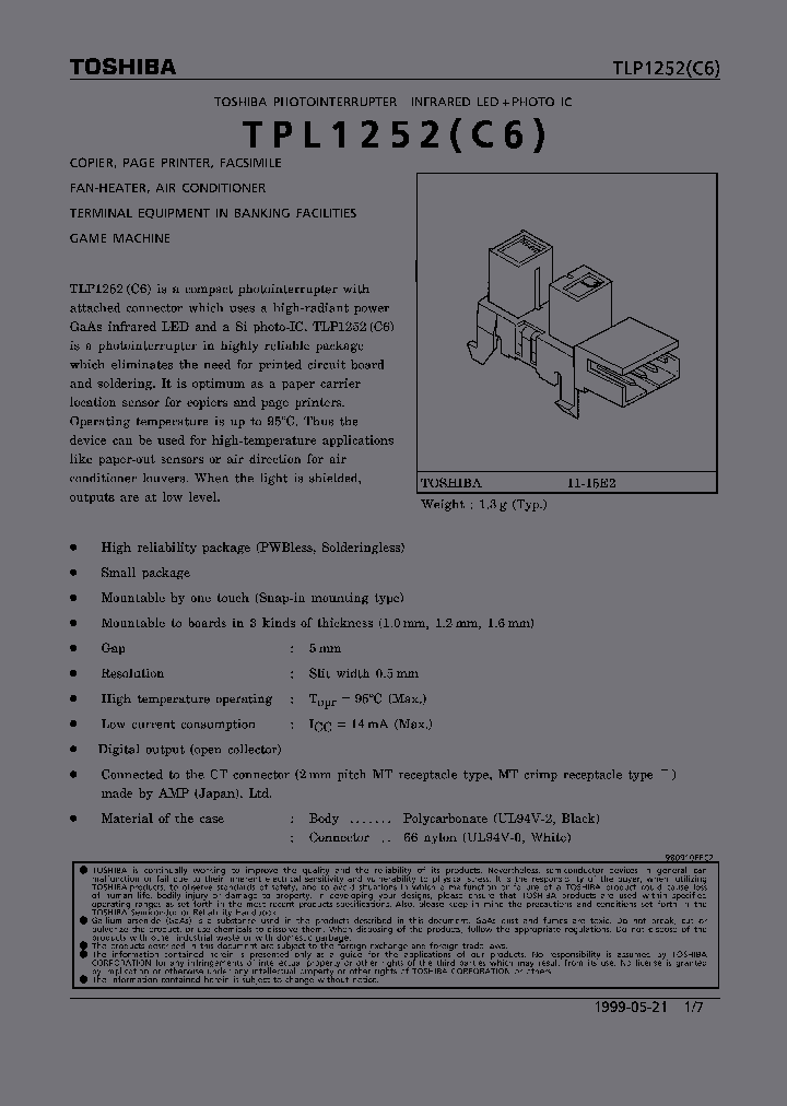 TLP1252C6_4586118.PDF Datasheet
