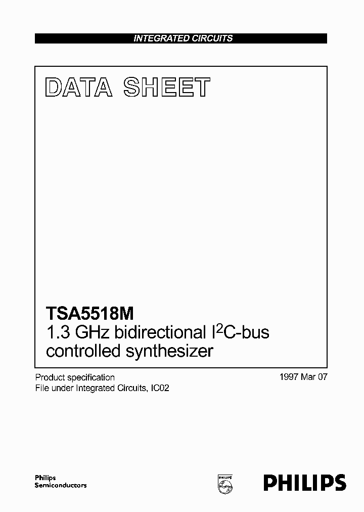 TSA5518M_4587566.PDF Datasheet