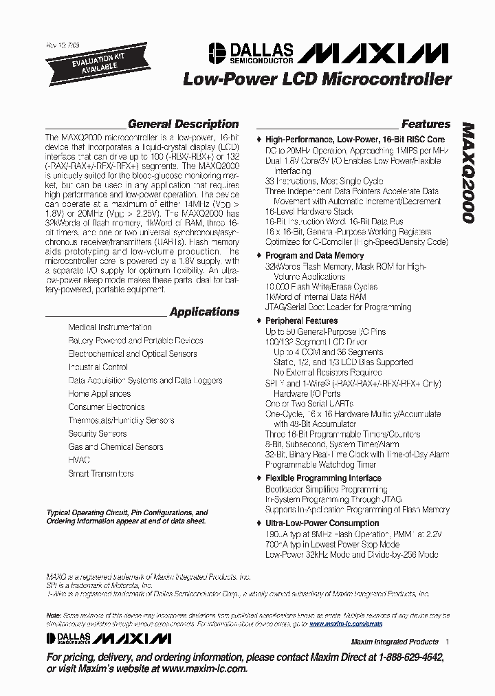 MAXQ2000-RFX_4594739.PDF Datasheet