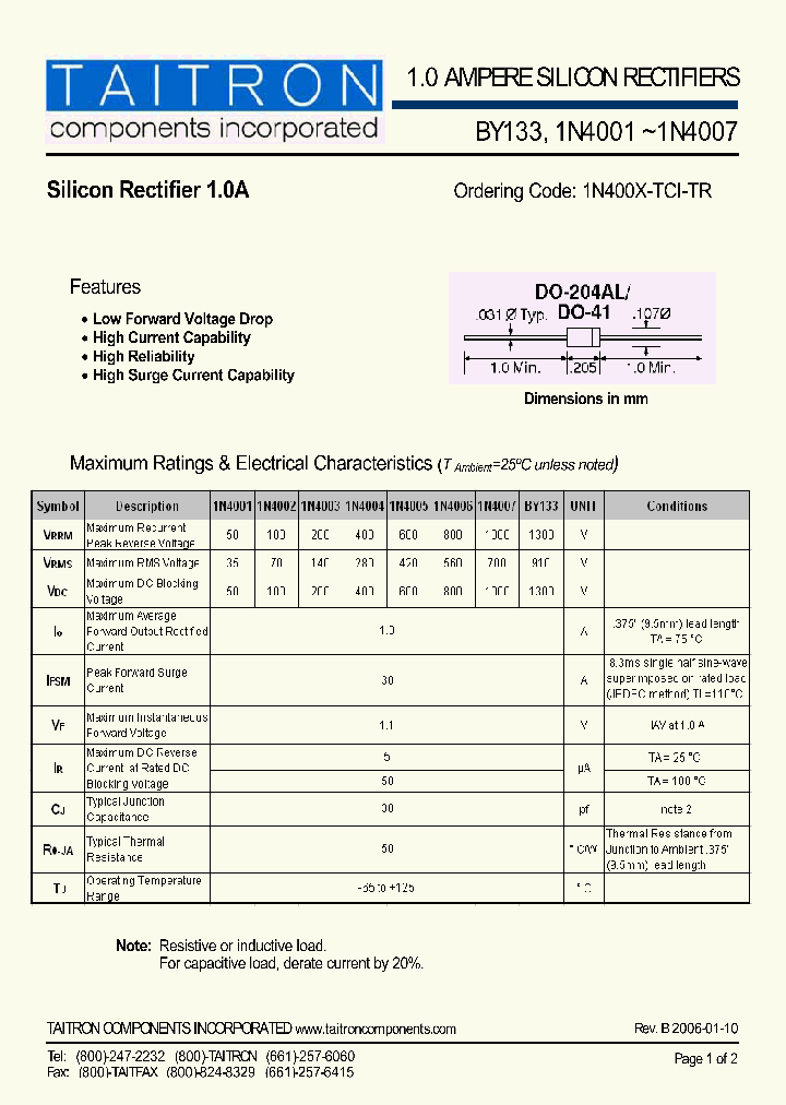 BY127_4600499.PDF Datasheet