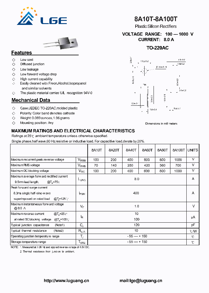 8A60T_4610072.PDF Datasheet