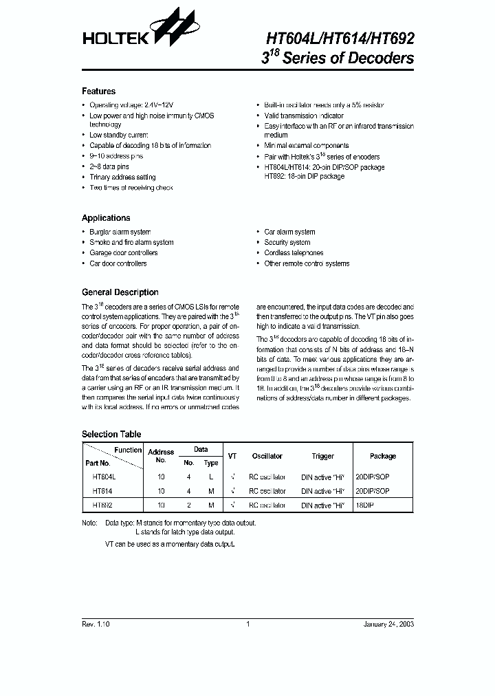 HT604L03_4613714.PDF Datasheet
