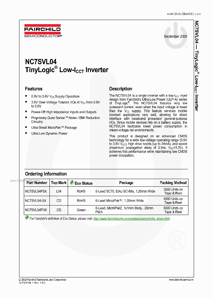 NC7SVL04_4616693.PDF Datasheet