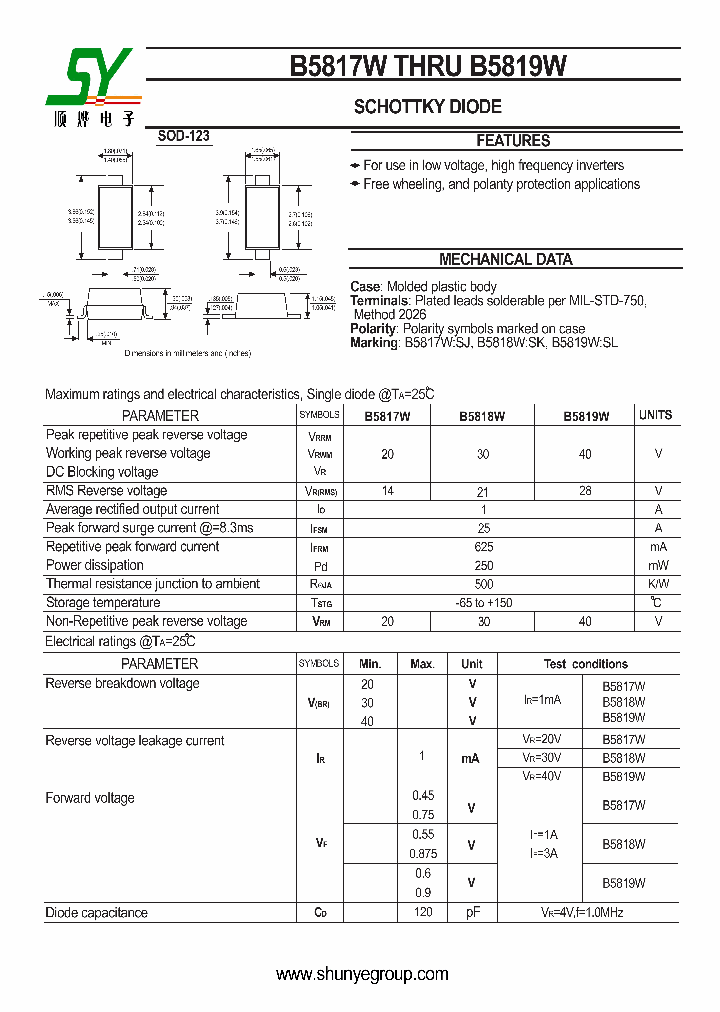 B5817W_4618921.PDF Datasheet