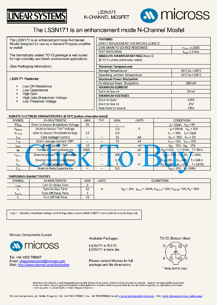 LS3N171TO-72_4619833.PDF Datasheet