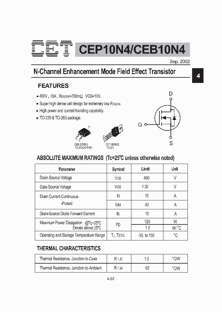 CEP10N4_4633332.PDF Datasheet