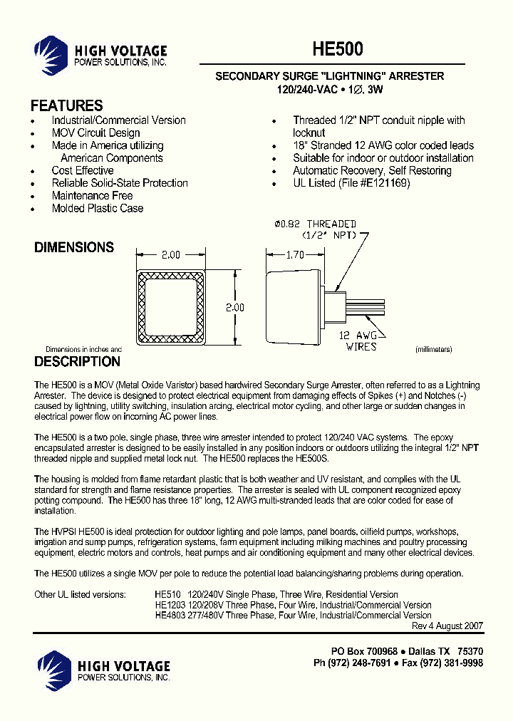 HE500_4636150.PDF Datasheet