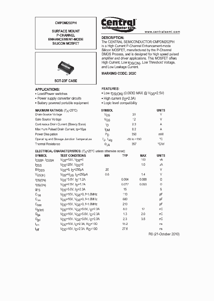 CMPDM202PH_4643025.PDF Datasheet