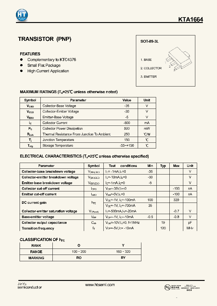 KTA1664_4644679.PDF Datasheet