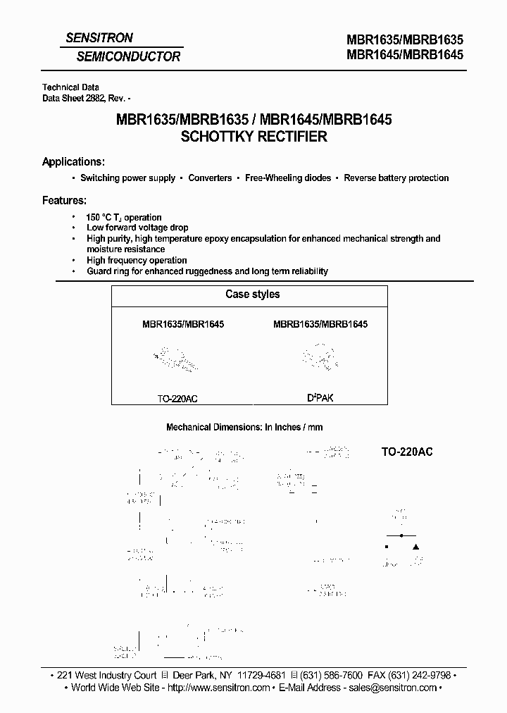 MBRB1635_4651529.PDF Datasheet