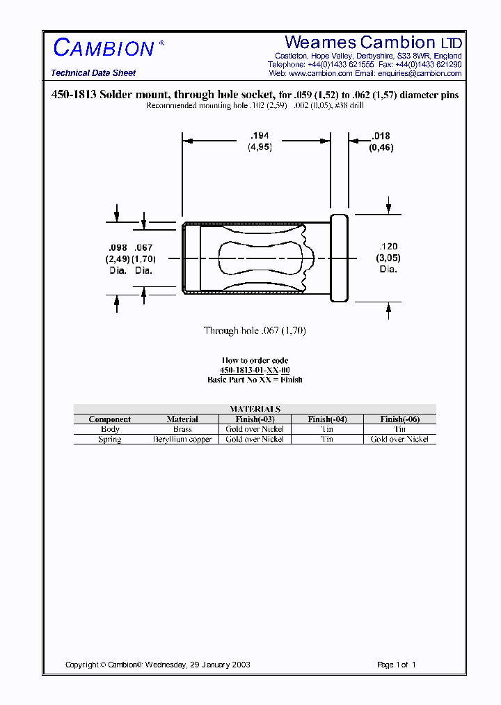 450-1813_4651714.PDF Datasheet