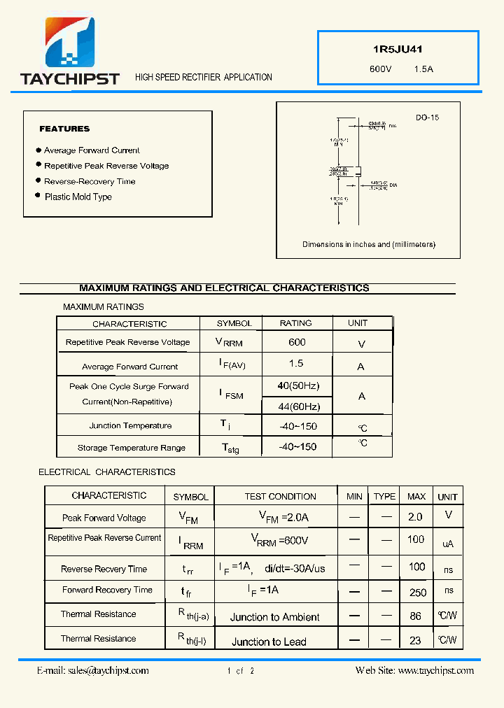 1R5JU41_4651879.PDF Datasheet