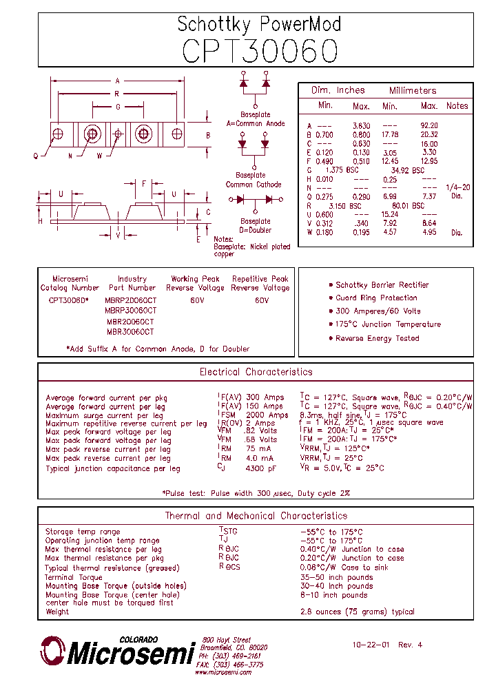 MBRP20060CT_4660787.PDF Datasheet