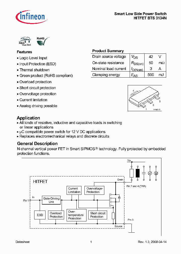 BTS3134N_4669543.PDF Datasheet