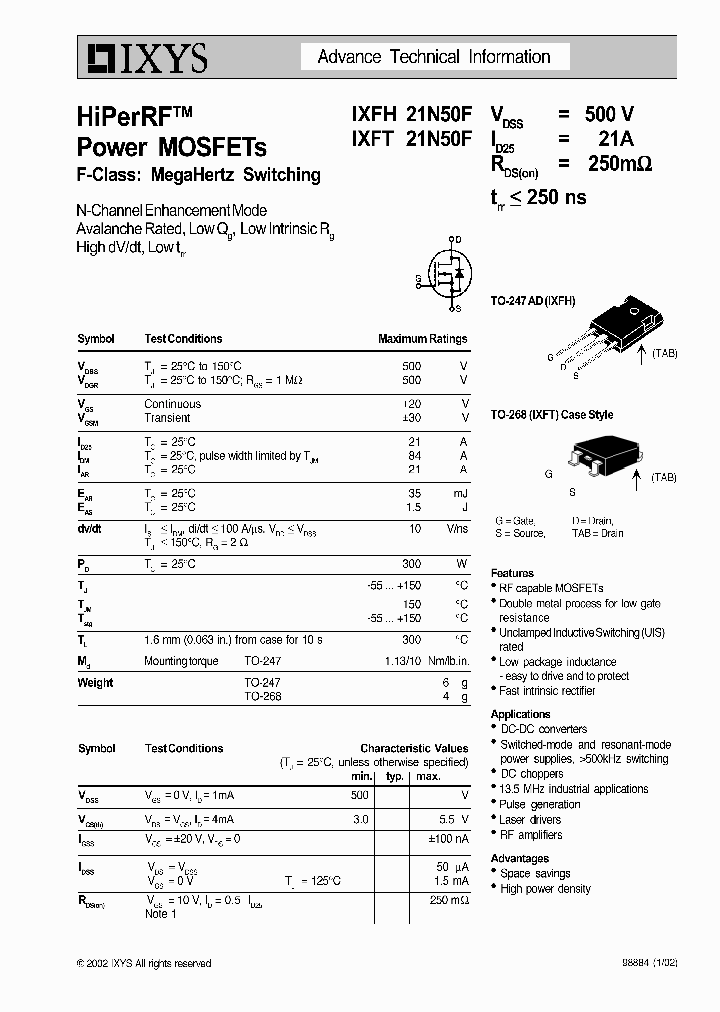 IXFT21N50F_4673858.PDF Datasheet