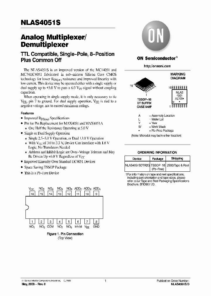 NLAS4051S_4682806.PDF Datasheet