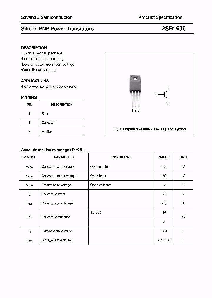 2SB1606_4684256.PDF Datasheet