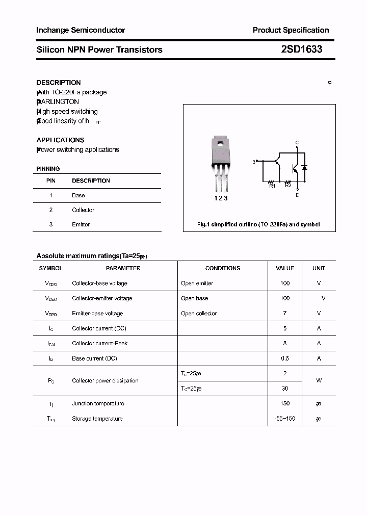 2SD1633_4684624.PDF Datasheet