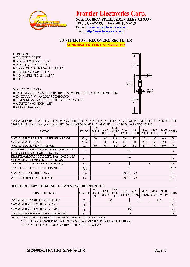 SF20-03-LFR_4687523.PDF Datasheet