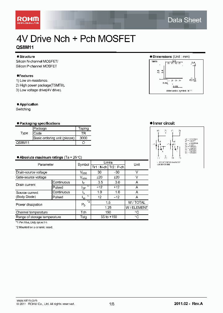 QS8M11_4687958.PDF Datasheet