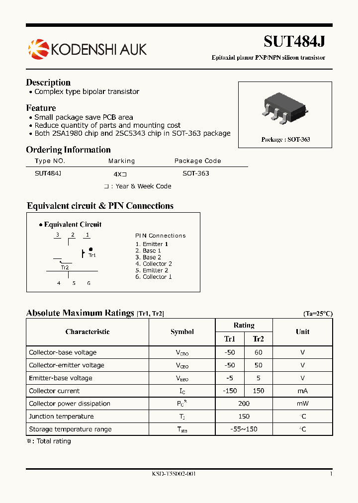 SUT484J_4691764.PDF Datasheet