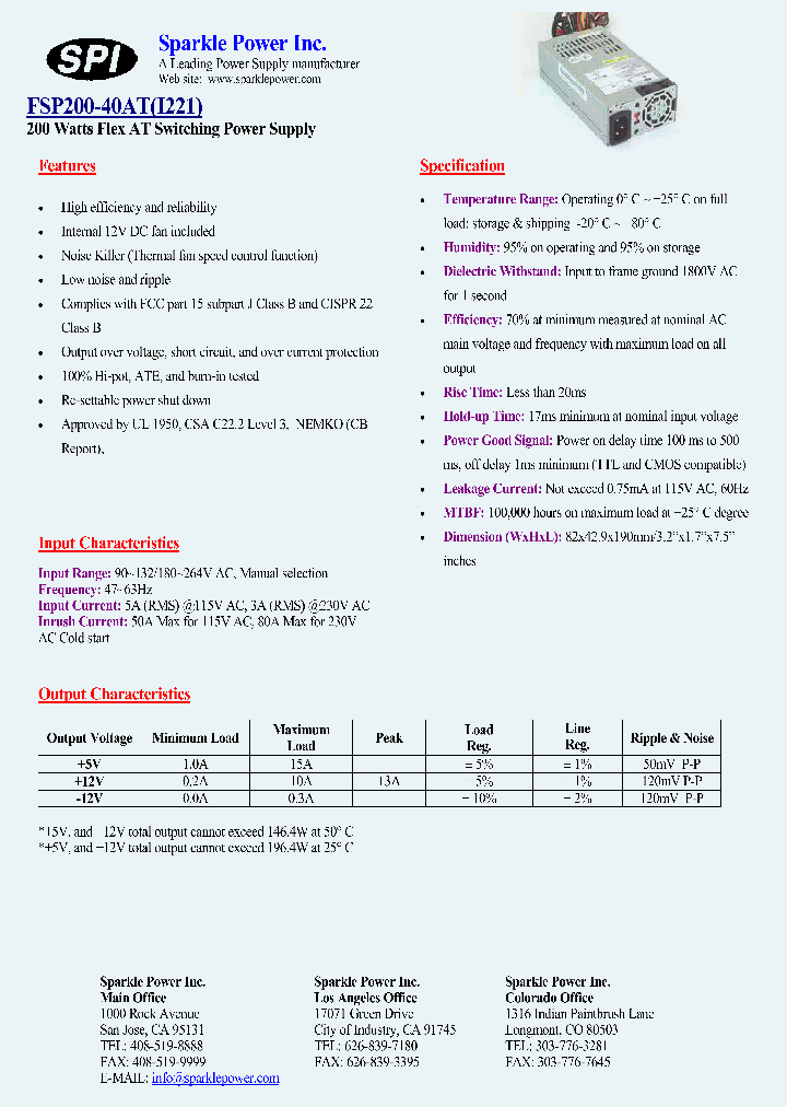 FSP200-40AT_4693544.PDF Datasheet