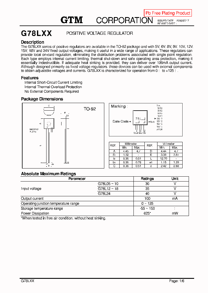 G78L05_4694399.PDF Datasheet