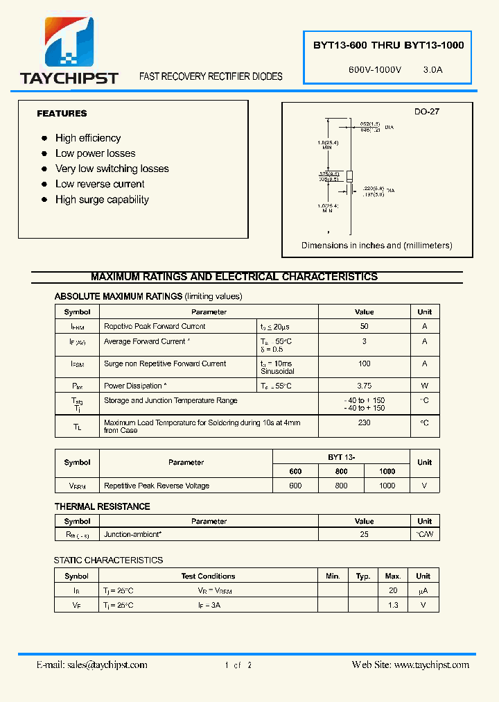 BYT13-1000_4694215.PDF Datasheet