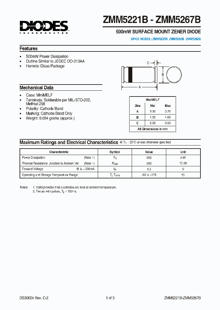 ZMM5261B_4701904.PDF Datasheet