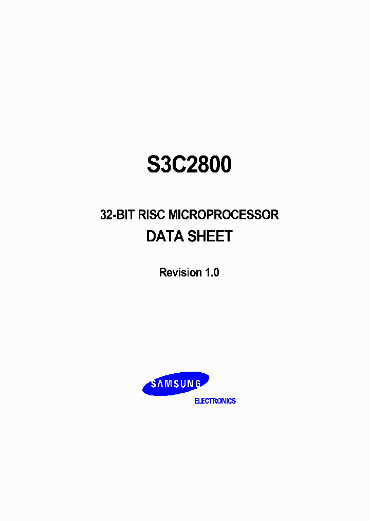 S3C2800_4702052.PDF Datasheet