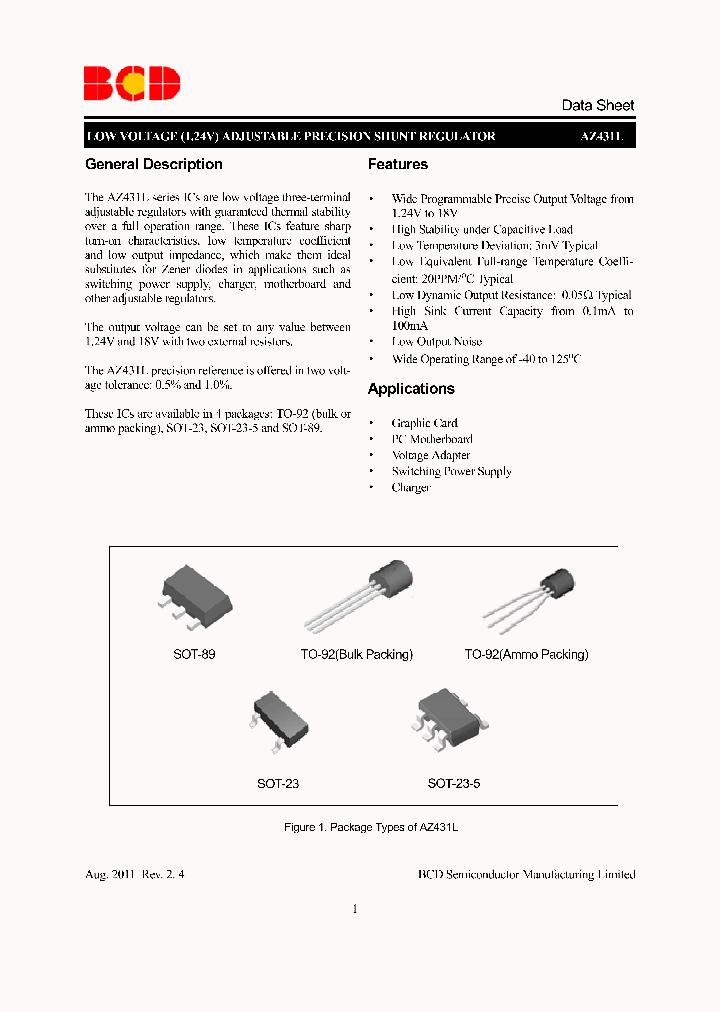 AZ431LBZTR-G1_4702875.PDF Datasheet