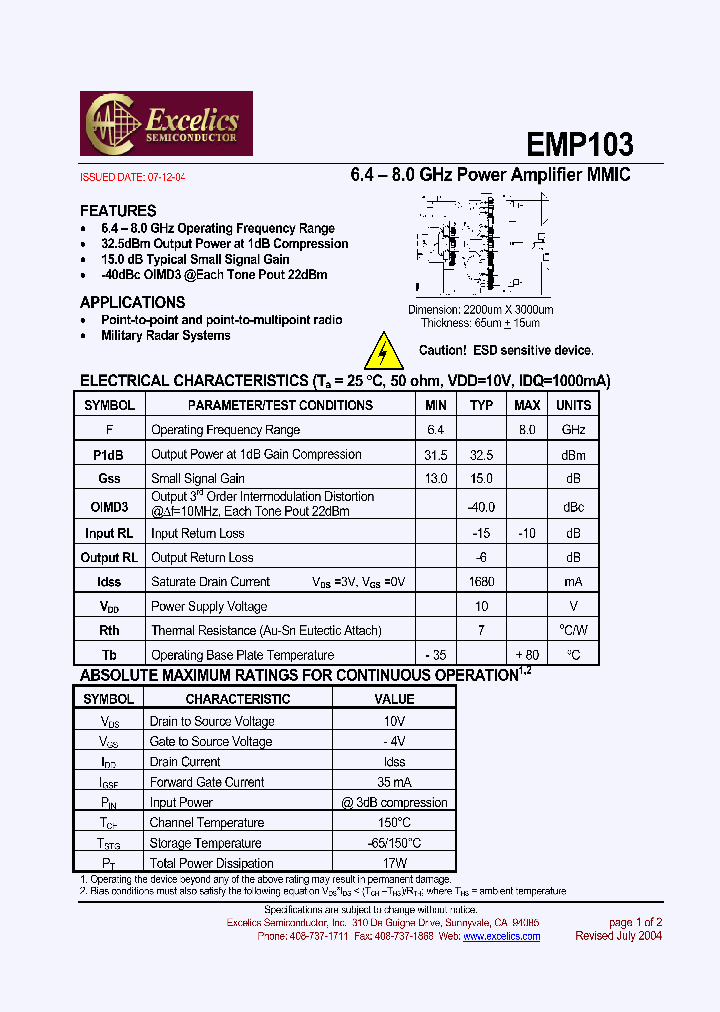 EMP103_4703978.PDF Datasheet