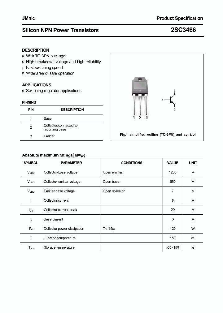 2SC3466_4712710.PDF Datasheet