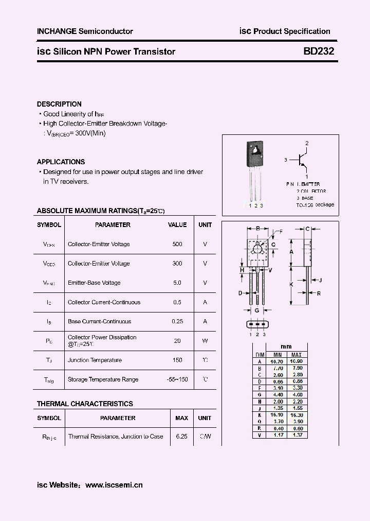 BD232_4716475.PDF Datasheet