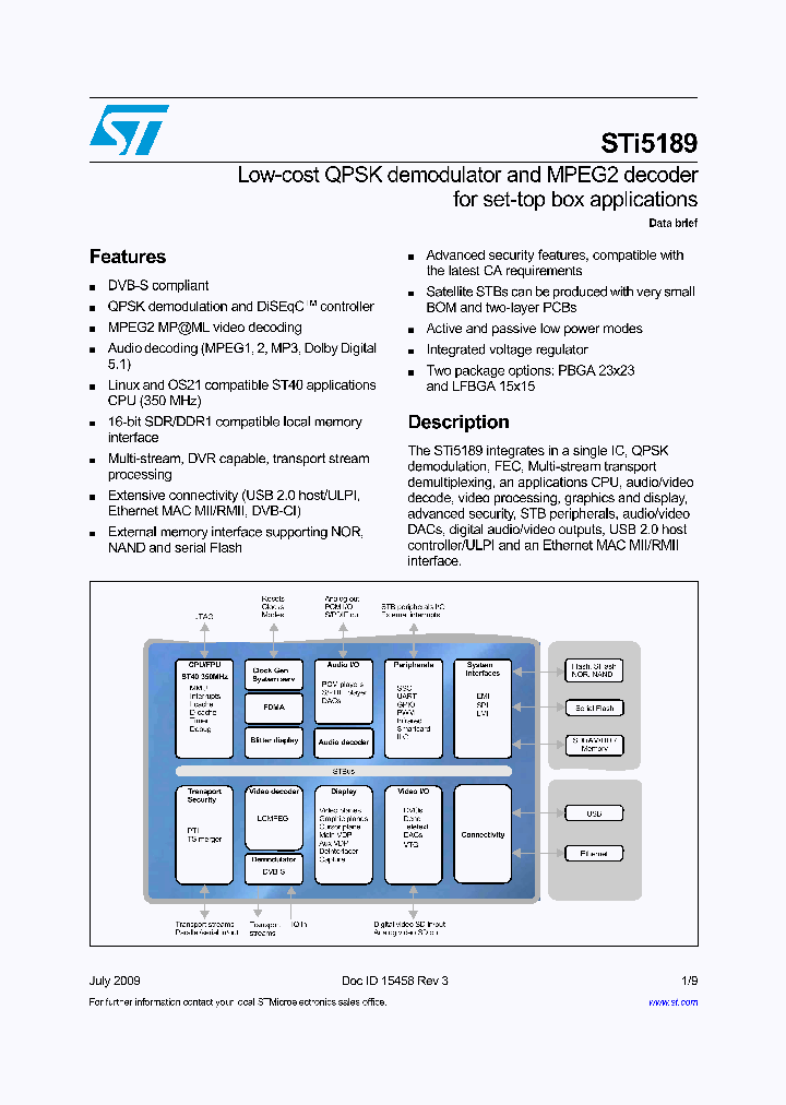 STI5189_4725521.PDF Datasheet